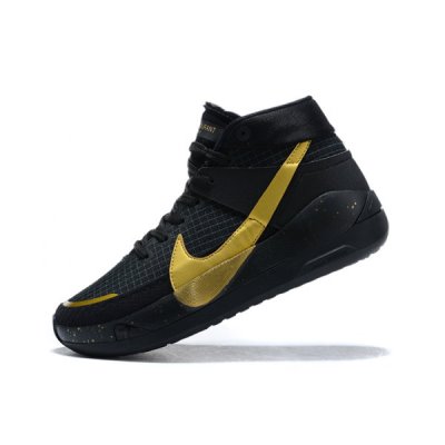 Nike Erkek Kd 13 Siyah / Metal Altın Basketbol Ayakkabısı Türkiye - I0WT5WQD